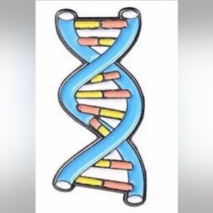 $1 SCIENCE PIN/BROOCH. ENAMEL/METAL. NEW. $1 WITH ANY $10 ORDER OR MORE